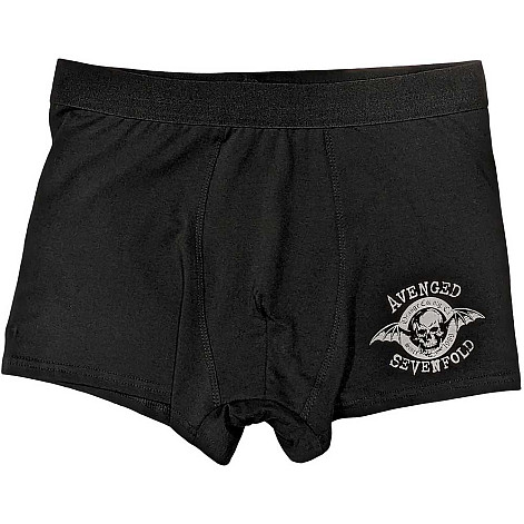 Avenged Sevenfold boxerky CO+EA, Classic Deathbat Black, pánské