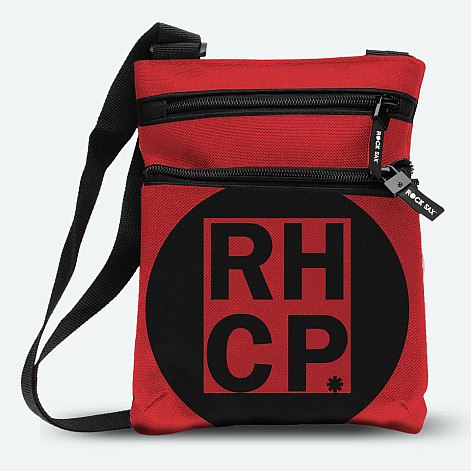 Red Hot Chili Peppers Body Bag PES 23 x 18 x 2 cm, Red Square, unisex