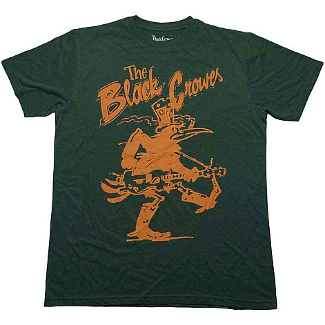 Black Crowes tričko, Crowe Guitar Green, pánské