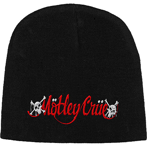 Motley Crue zimní kulich, Dr Feelgood Logo Black, unisex