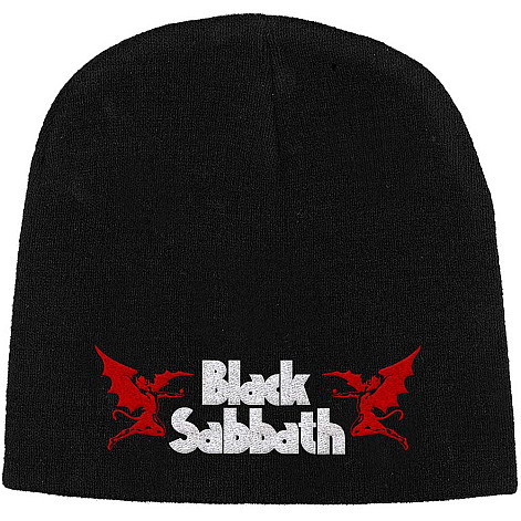 Black Sabbath zimní kulich, Logo & Devils Black, unisex