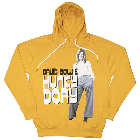 David Bowie mikina, Hunky Dory 2 Mustard Yellow, pánská