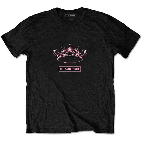 BlackPink tričko, The Album - Crown BP Black, pánské