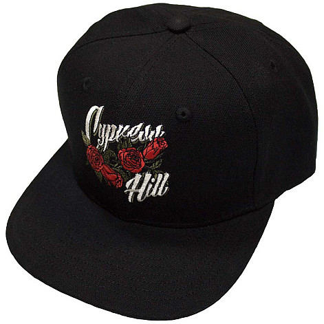 Cypress Hill kšiltovka, Snapback Roses Logo Black, unisex