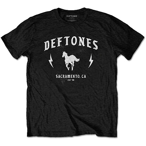 Deftones tričko, Electric Pony Black, pánské