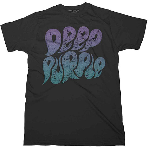 Deep Purple tričko, Bubble Logo Black, pánské