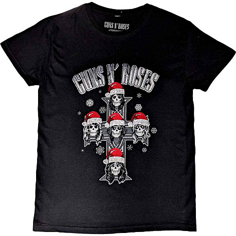 Guns N Roses tričko, Appetite Christmas Black, pánské