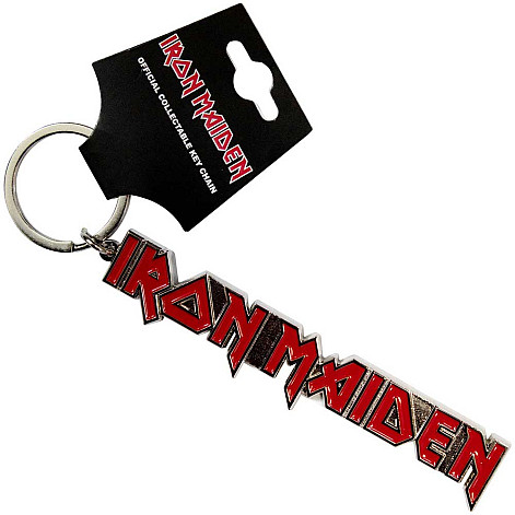 Iron Maiden klíčenka 100 x 20 mm, Logo With Tails