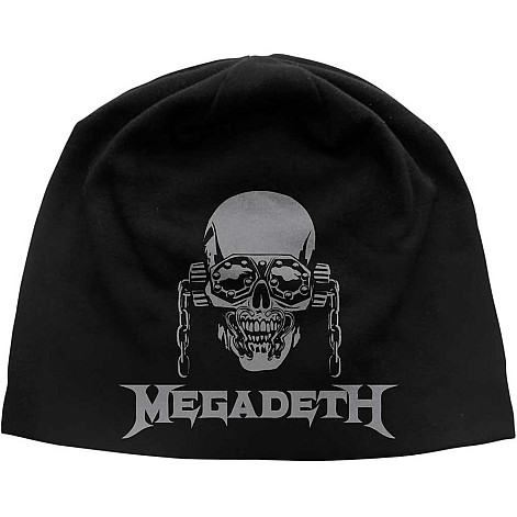 Megadeth zimní kulich CO, Vic / Logo JD Print Black, unisex