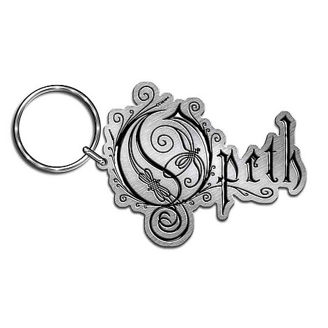 Opeth kovová klíčenka, Logo