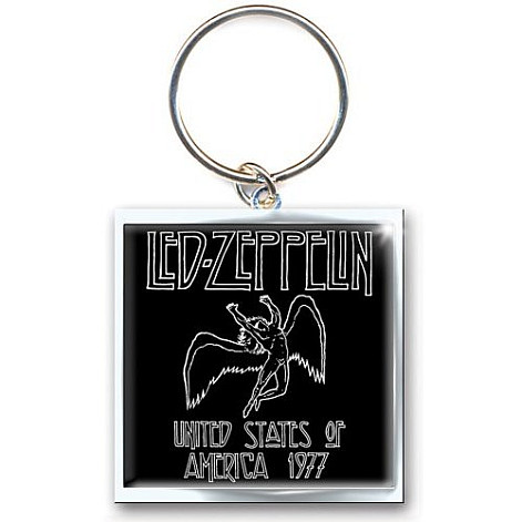 Led Zeppelin klíčenka, 1977 USA Tour