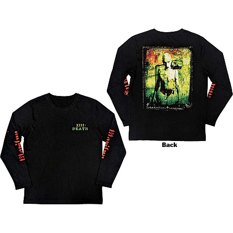 Marilyn Manson tričko dlouhý rukáv, Death Sleeve Print BP Black, pánské