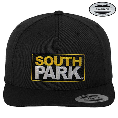 South Park kšiltovka snapback, South Park Black, unisex