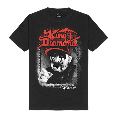 King Diamond tričko, Madness Portrait Black, pánské