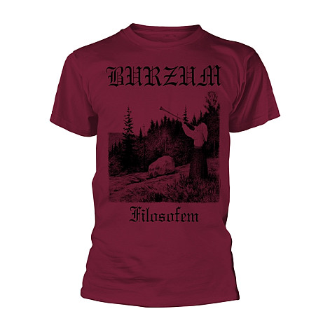 Burzum tričko, Filosofem 3 BP Maroon, pánské