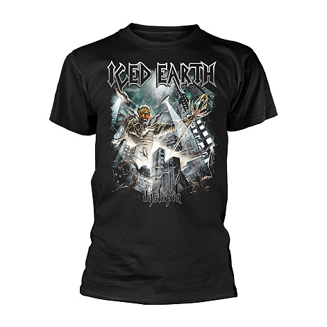 Iced Earth tričko, Dystopia BP Black, pánské