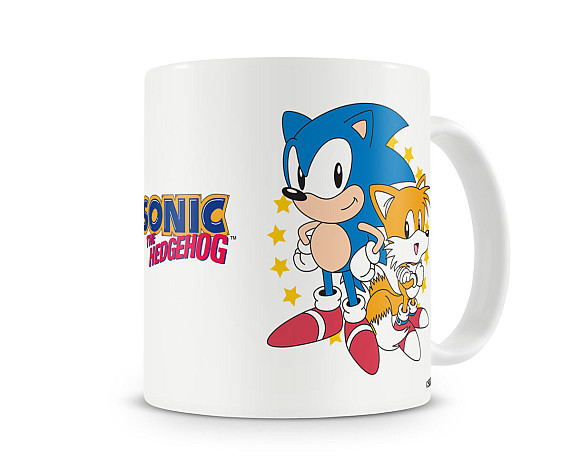 Sonic The Hedgehog keramický hrnek 250ml, Sonic & Tails