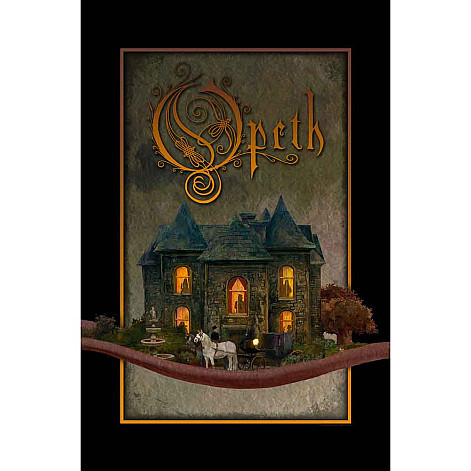 Opeth textilní banner PES 70cm x 106cm, In Caude Venenum