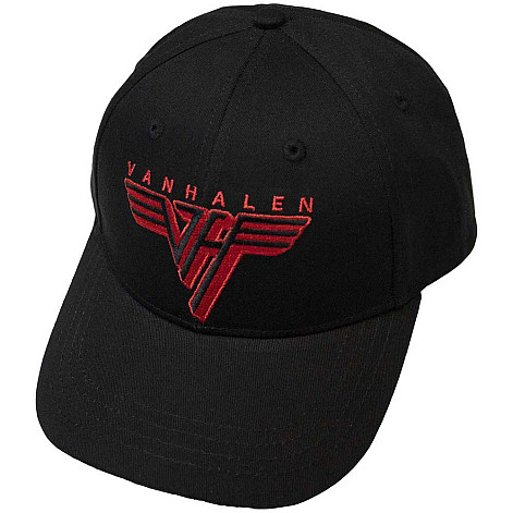 Van Halen kšiltovka, Classic Red Logo Black, unisex