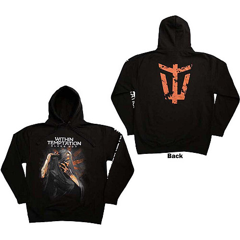 Within Temptation mikina, Bleed Out BP & Sleeve Print Black, pánská