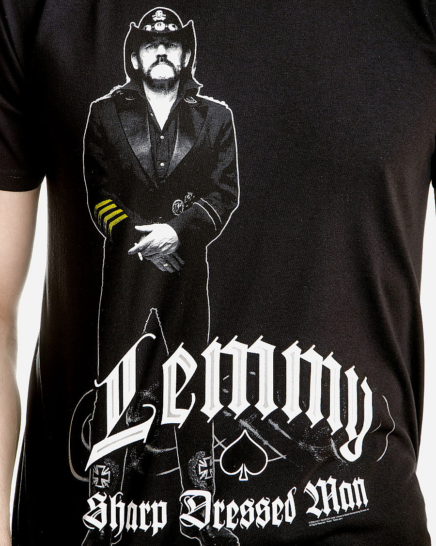 Motorhead tričko, Lemmy Sharp Dressed Man, pánské, velikost M