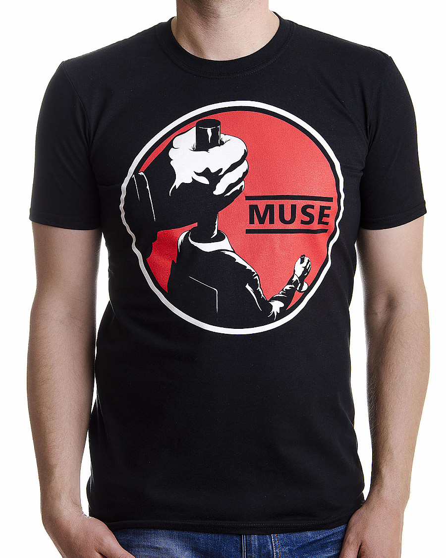 Muse tričko, Drones Circle, pánské, velikost XXL