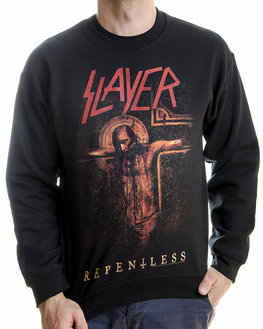 Slayer mikina, Repentless Crucifix Sweatshirt, pánská, velikost S