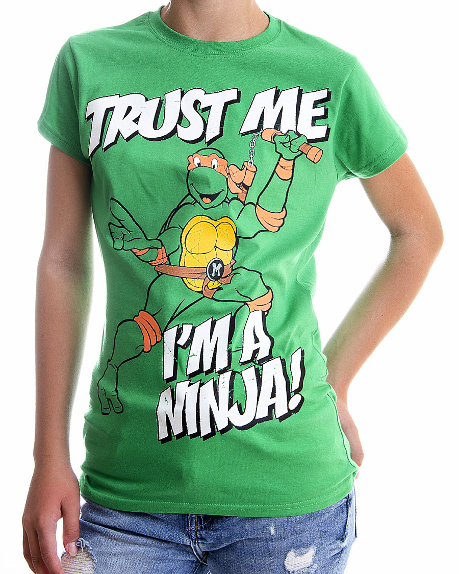 Želvy Ninja tričko, Trust Me I´m A Ninja Girly, dámské, velikost L