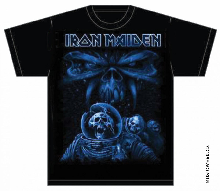 Iron Maiden tričko, Final Frontier Blue Album Spaceman, pánské, velikost S