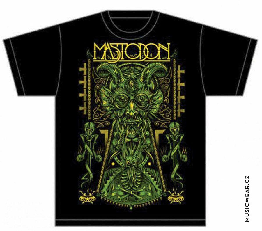 Mastodon tričko, Devil on Black, pánské, velikost S