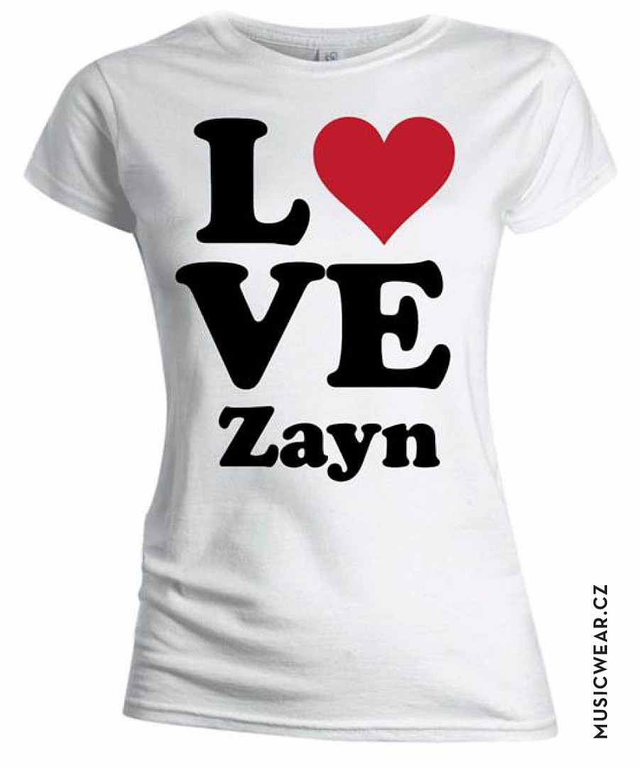 One Direction tričko, Love Zayn, dámské, velikost XL