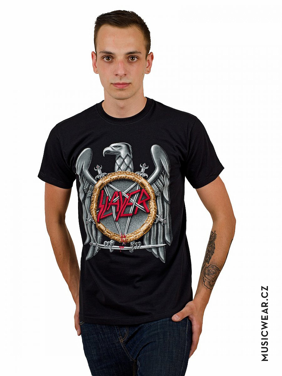 Slayer tričko, Silver Eagle, pánské, velikost L