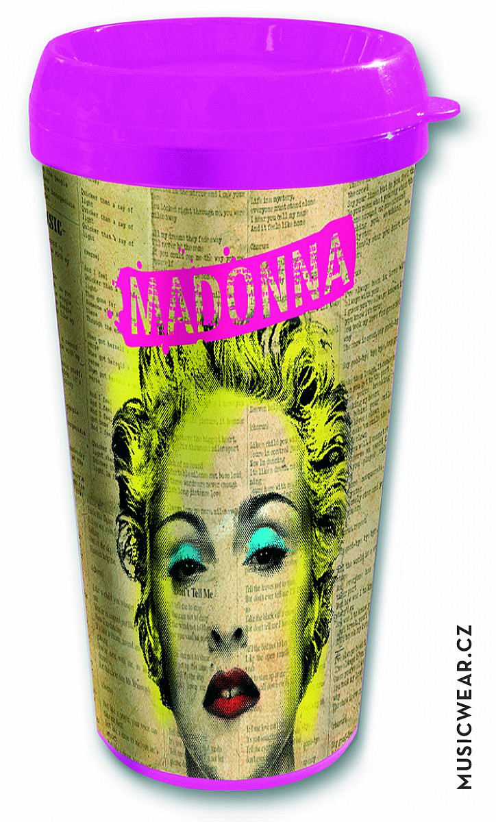 Madonna cestovní hrnek 330ml, Celebration