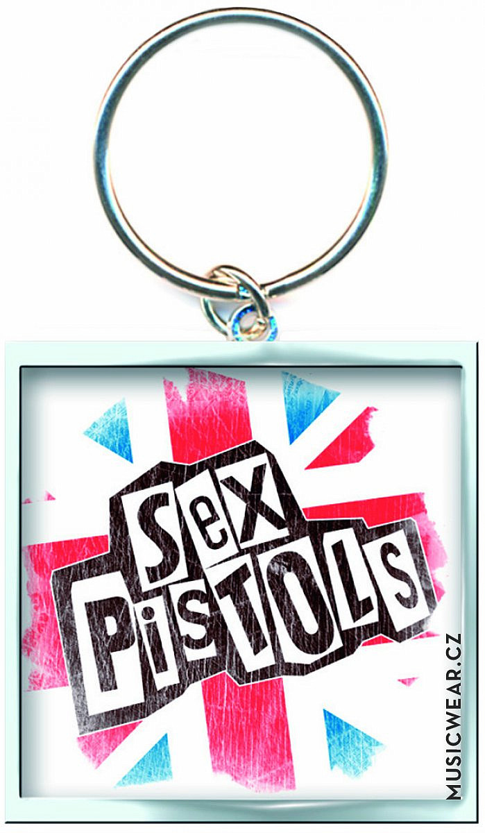 Sex Pistols klíčenka, Union Jack