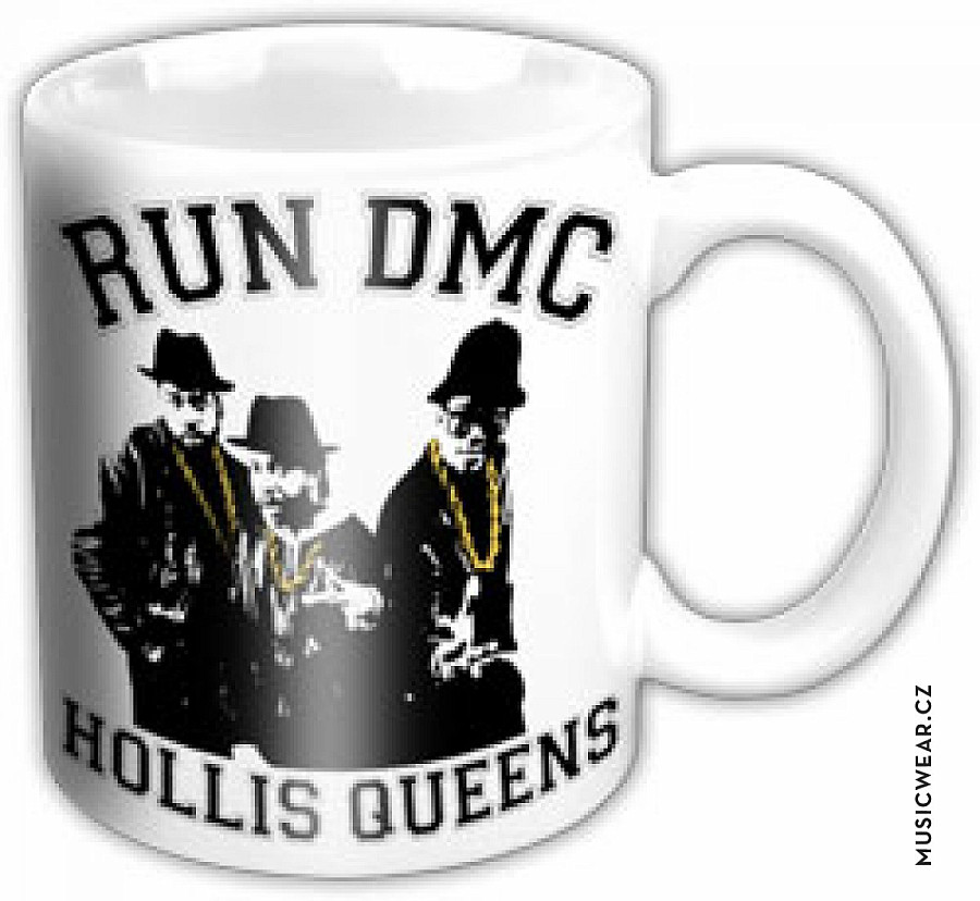 Run DMC keramický hrnek 250ml, Holis Queens Pose White