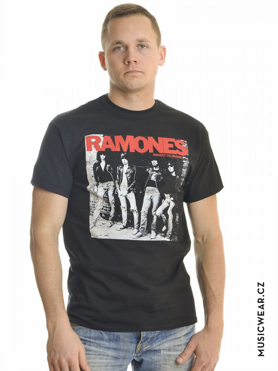Ramones tričko, Rocket to Russia, pánské, velikost XL