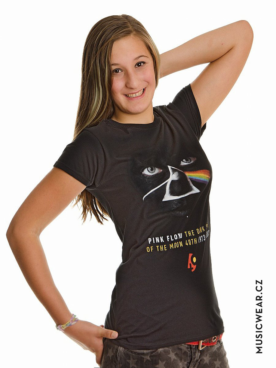 Pink Floyd tričko, DSOTM 40th Face Paint, dámské, velikost M