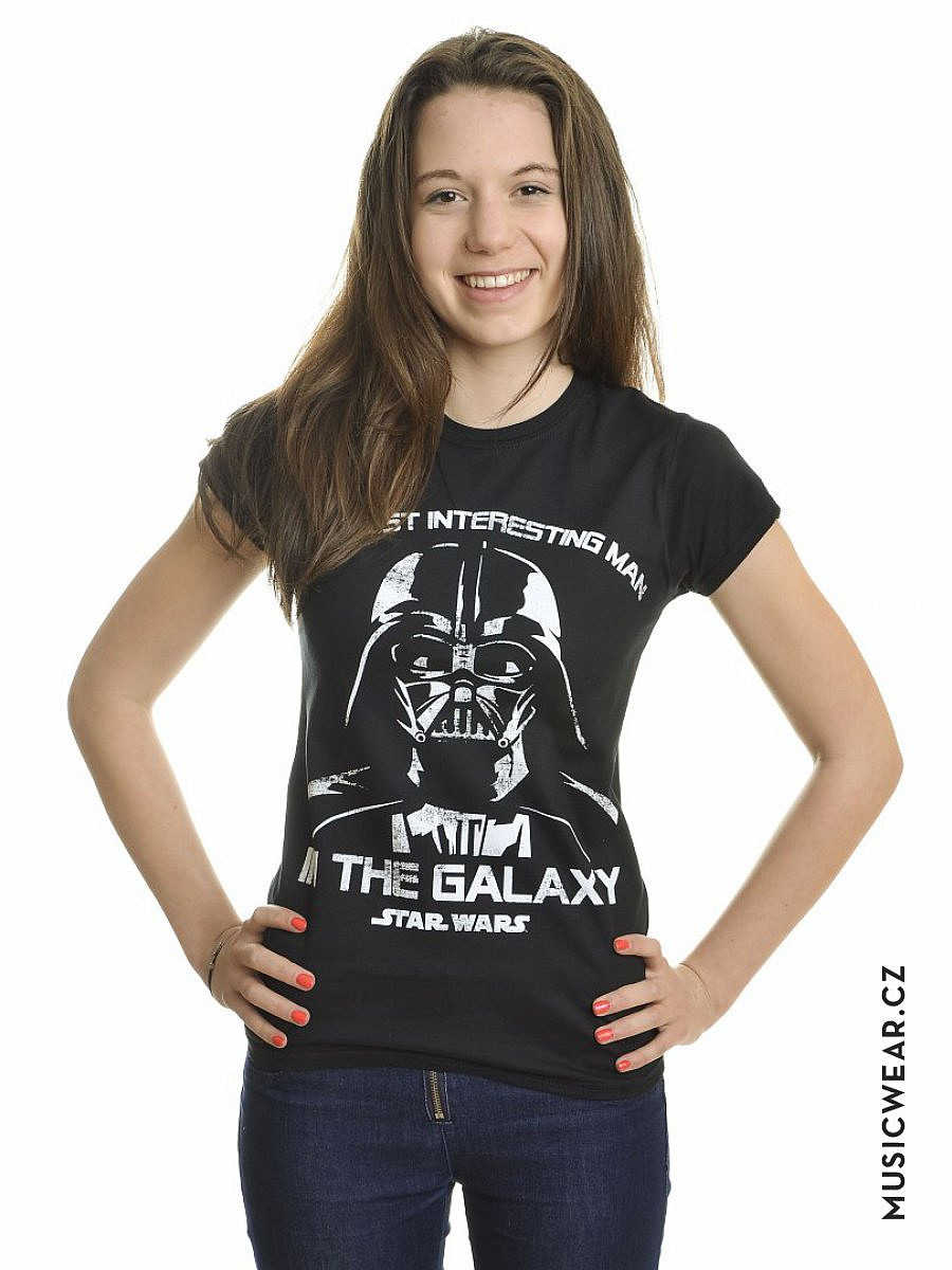 Star Wars tričko, The Most Interesting Man In The Galaxy Girly, dámské, velikost S