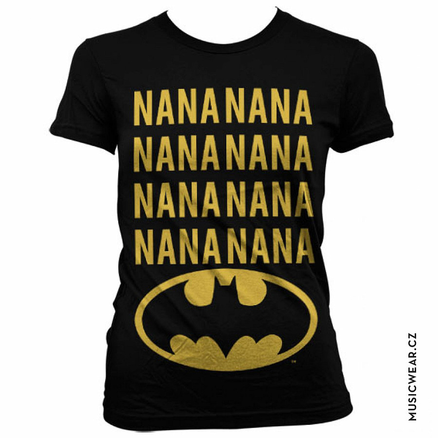 Batman tričko, NaNa Batman Girly, dámské, velikost XXL