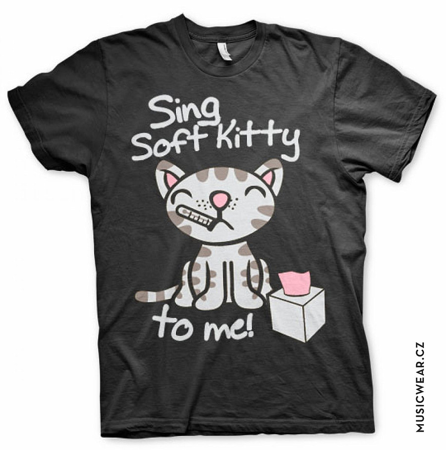 Big Bang Theory tričko, Sing Soft Kitty To Me, pánské, velikost L