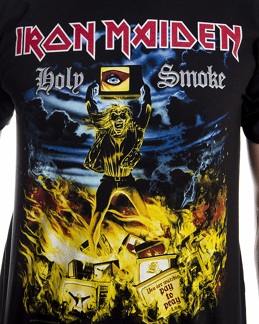 Iron Maiden tričko, Holy Smoke, pánské, velikost XXL