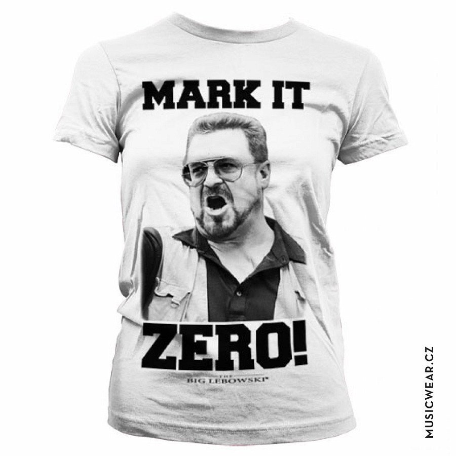 Big Lebowski tričko, Mark It Zero Girly, dámské, velikost XL