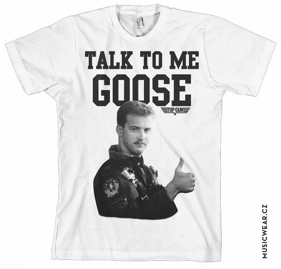 Top Gun tričko, Talk To Me Goose, pánské, velikost XL