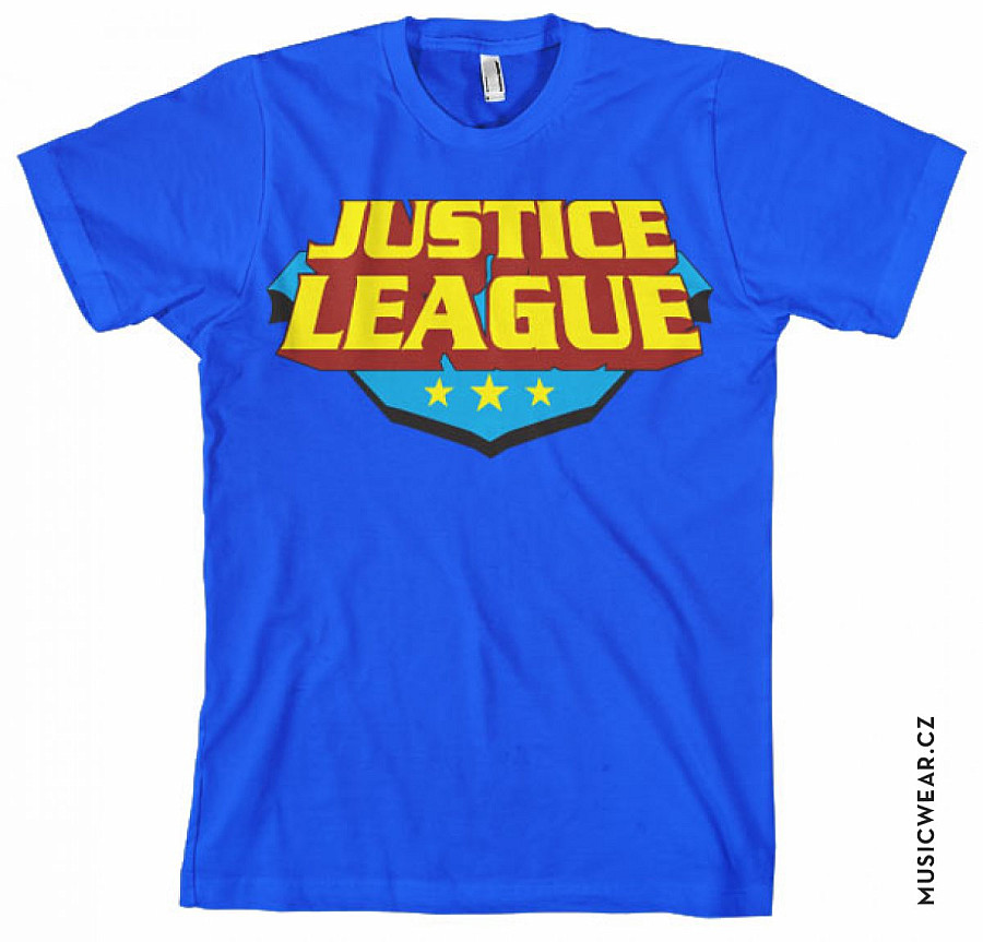 Justice League tričko, Classic Logo, pánské, velikost S