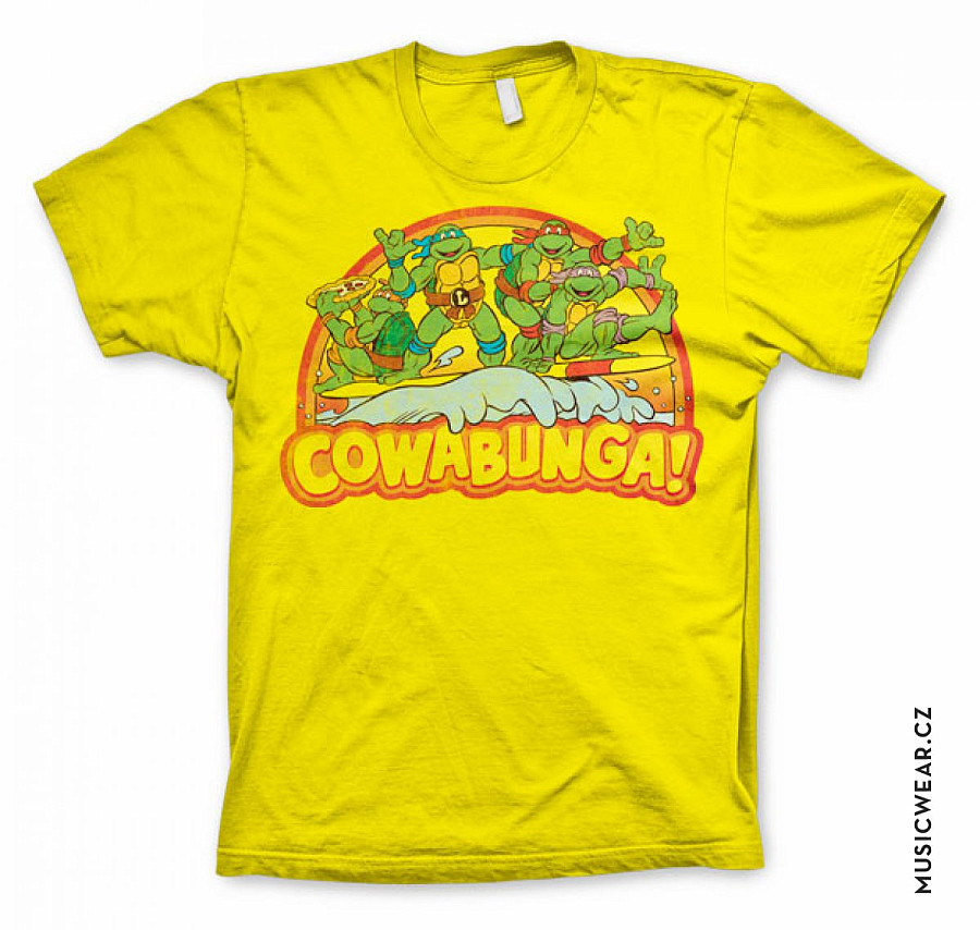 Želvy Ninja tričko, Cowabunga, pánské, velikost XL