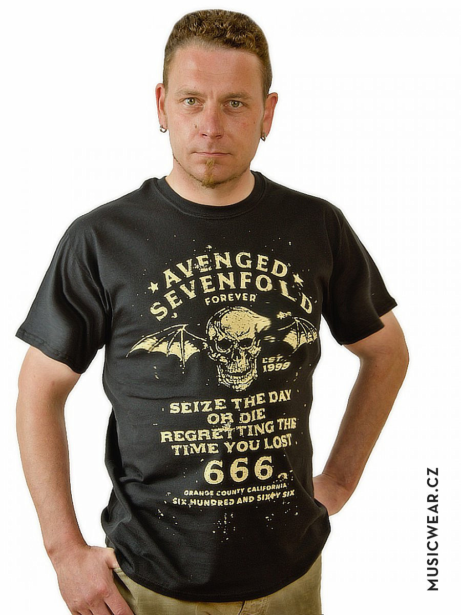 Avenged Sevenfold tričko, Seize The Day, pánské, velikost L