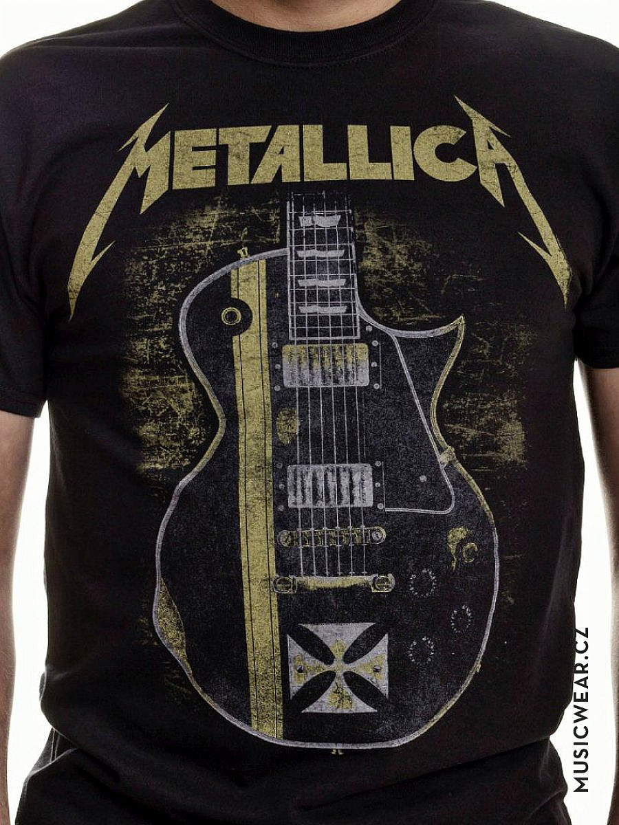 Metallica tričko, Hetfield Iron Cross, pánské, velikost L