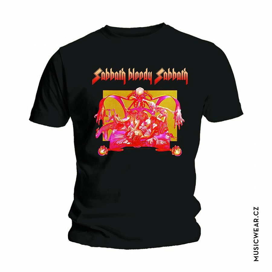 Black Sabbath tričko, Bloody Sabbath, pánské, velikost XL
