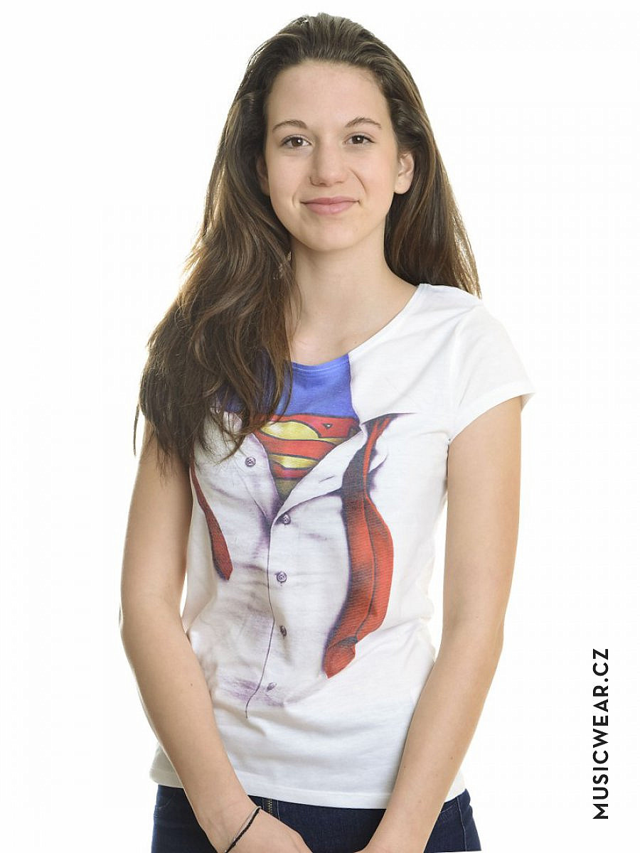 Superman tričko, Super blouse Girls, dámské, velikost XL