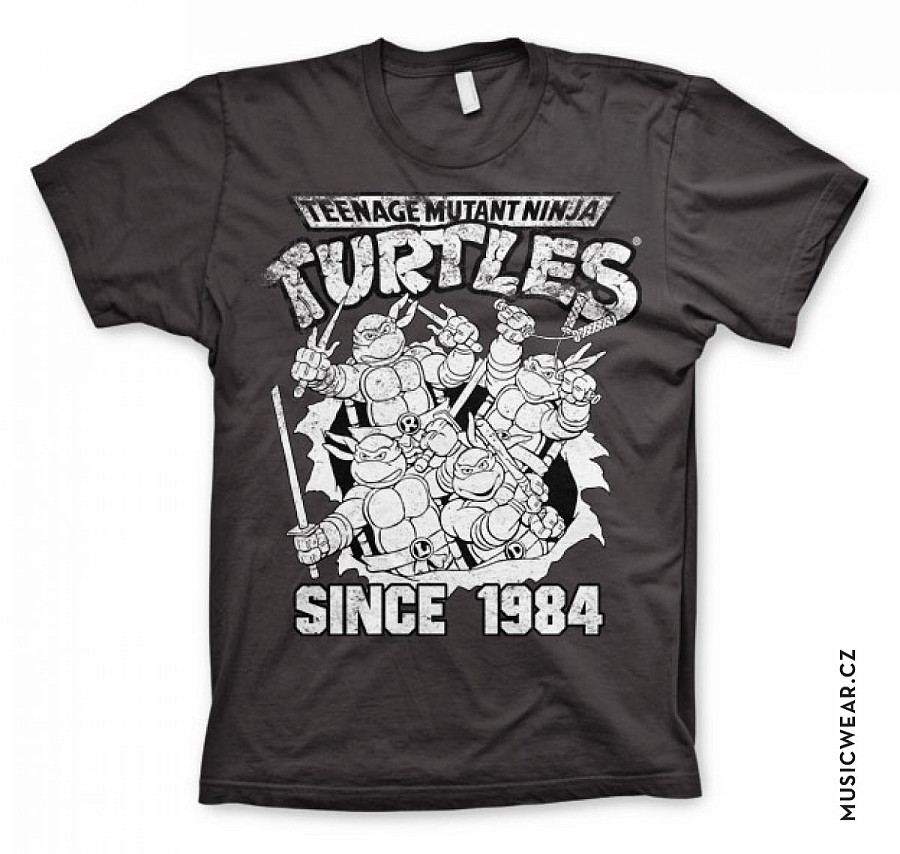 Želvy Ninja tričko, Distressed Since 1984, pánské, velikost S